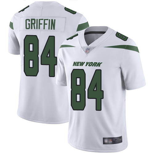 New York Jets Limited White Men Ryan Griffin Road Jersey NFL Football #84 Vapor Untouchable